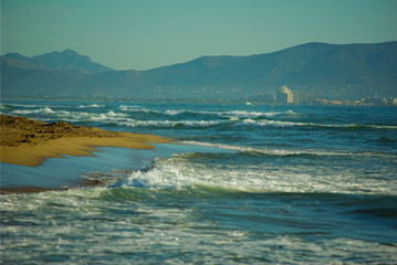 Sonnenauf und Untergang an der Costa Brava