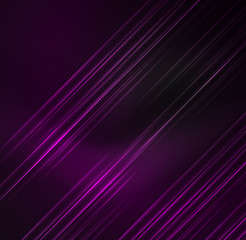 Glowing futuristic lines