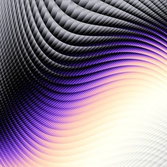 Wavy blur abstract futuristic background