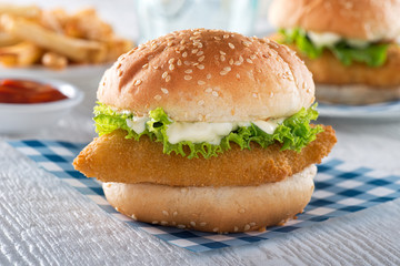 Fish Sandwich - 162845317