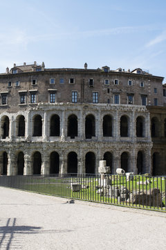 open-air Marcellus Theatre in Rome
