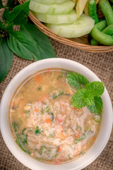 Steamed mackerel chili paste