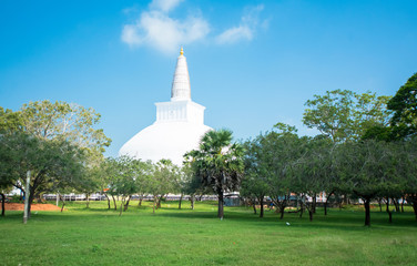 The Ruins Of Anuradhapura, Sri Lanka. Anuradhapura Is The First Most Ancient Of Sri Lankas Kingdoms