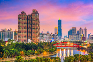 Kaohsiung, Taiwan Skyline