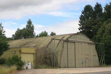 Fototapeta na wymiar Shelter im Hunsrück