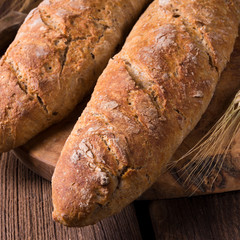 homemade baguettes