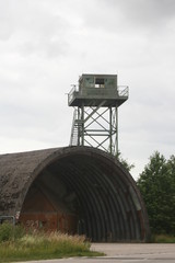 Shelter mit Wachturm