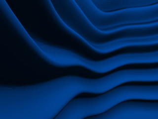 Elegance blue wave stripe wall background