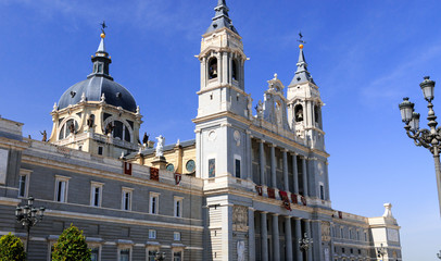 Fototapeta na wymiar Madrid Cathedral