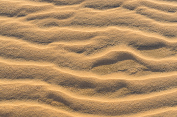 Perfect texture of sand waves