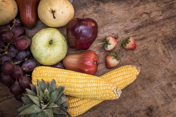 Healthy food background. studio photography
