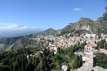 Fototapeta na wymiar Taormina, Sizilien
