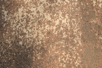 Old metal iron rust