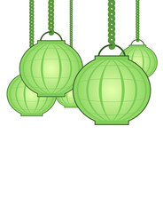 nice oriental lamp illustration