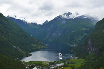 Fototapeta premium Gejranger Norwegia Europa