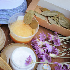 Fruit brown sugar scrub