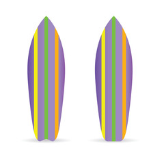 surfboard set extreme illustration