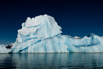 Obrazy na Szkle  Niebieski Patagonia