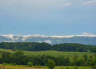 Obraz premium falling clouds