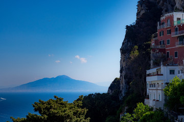 Vesuvius from Capri