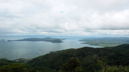 Taal lake view from Tagaytay