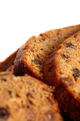 Slices of fruit cake