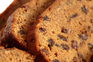 Slices of fruit cake