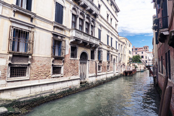 Various views of the tourist city of Venice, Italy