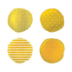 Vector watercolor stains