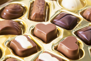 box of chocolates.