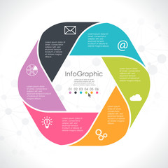 business info graphic template