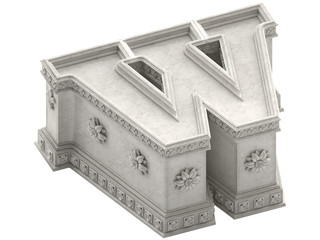 Marble architecture font
