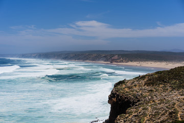 Rough westcoast of Portugal