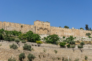 The Golden Gate in Jerusalem, Israel