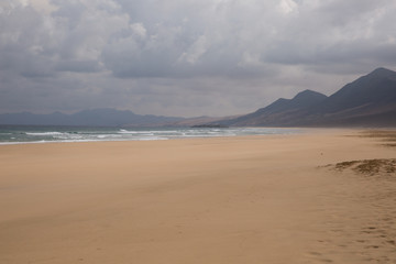 einsamer Strand von Cofete, Fuerteventura