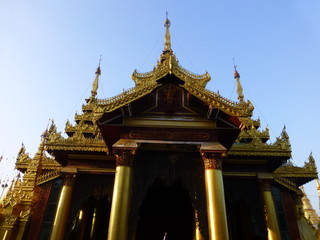 Naklejka premium シュエダゴン パゴダ