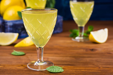 Italian traditional liqueur