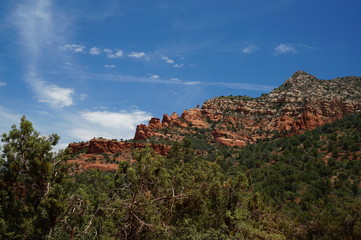 Fototapeta na wymiar Blue Arizona Sky