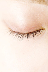 Obraz premium ビューティー 目元アップ スッピン