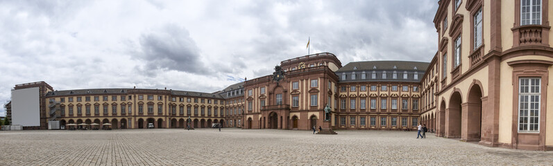 castle mannheim germany high definition panorama