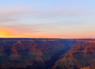 Fototapeta na wymiar Grand Canyon Sunset 