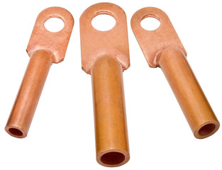 Copper electric terminals