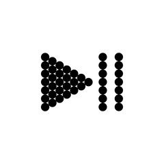 pause button vector icon