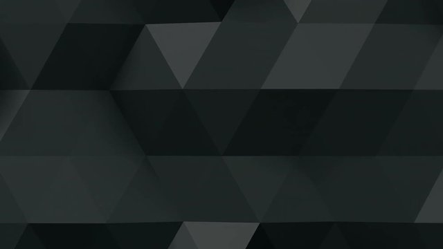 Geometric Triangle Wall waving background.