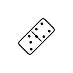 domino icon. domino sign