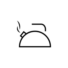 Teapot , kettle, vector icon.