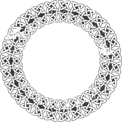 Celtic pattern. Element of Scandinavian or Celtic ornament