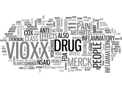 WHAT S THE LATEST IN VIOXX TEXT WORD CLOUD CONCEPT