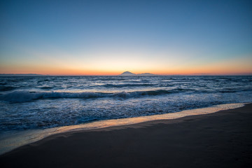 Sonnenuntergang am Meer