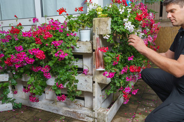 Gartenarbeit